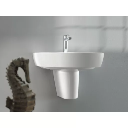 CeraStyle BELLA porcelán szifontakaró - Bella mosdókhoz - WaterMarkt.hu