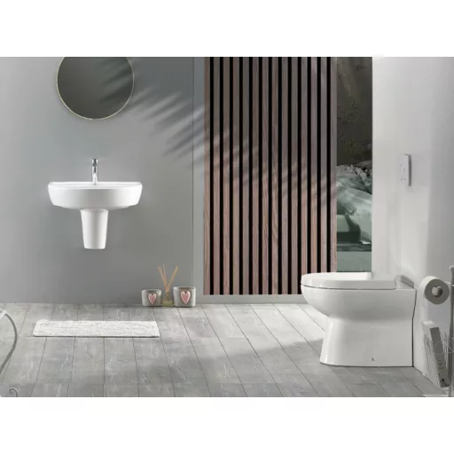 CeraStyle BELLA porcelán szifontakaró - Bella mosdókhoz - WaterMarkt.hu