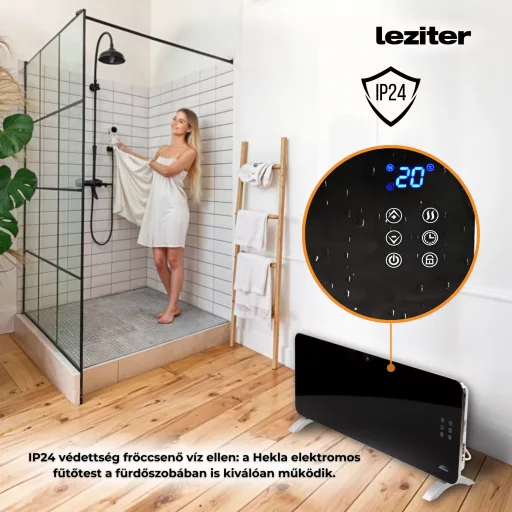 Hekla elektromos wifis okos fűtőtest 1200W/2400W - WaterMarkt.hu