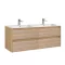 Porto 120 alsó szekrény mosdóval