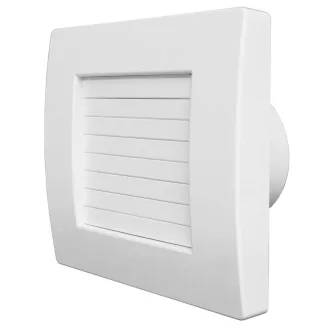 Aerauliqa QA-150HT BB ventilátor automata előlapzárással, utószellőztető és páraérzékelő funkcióval - WaterMarkt.hu