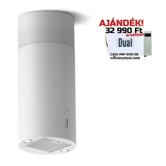 Elica - Páraelszívó TUBE PRO ISLAND WH MAT/A/43 + Mikro MW-5120B - WaterMarkt.hu