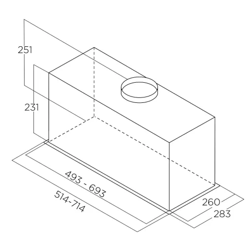 Elica - Páraelszívó FOLD S IX/A/52 inox + hűtőtáska - WaterMarkt.hu