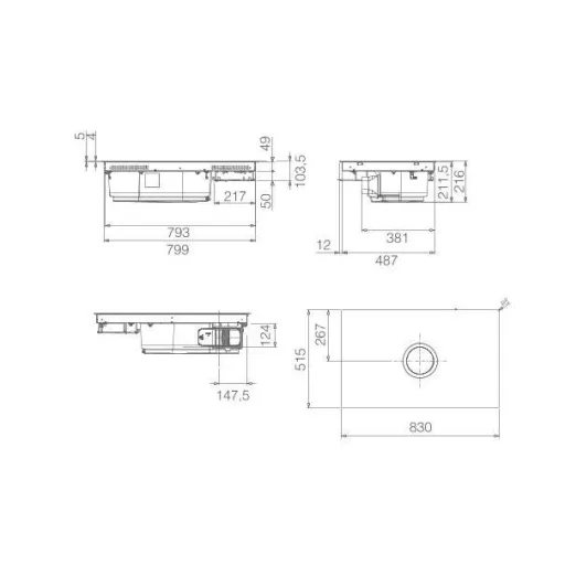 ELICA - NIKOLATESLA SWITCH GLOW EVO BL/A/83