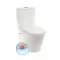 Paulo rimless WC kombi alsó/hátsó kifolyással soft close ülőkével - WaterMarkt.hu