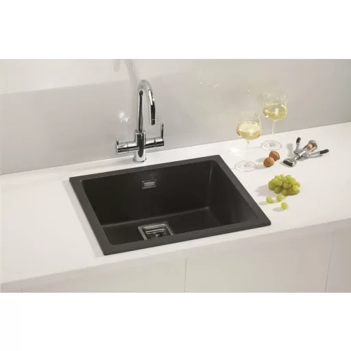 Alveus Quadrix 50 egymedencés gránit mosogató - WaterMarkt.hu