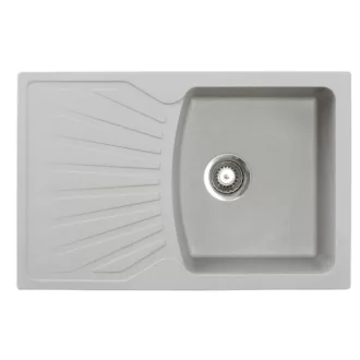Quadró Plus Metalac Xgranit Gránit Mosogatótálca - Extra mély, Csepegtetőtálcás, Több színben - WaterMarkt.hu