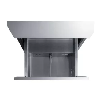 FrigeluX Kültéri inox hűtő RE2T136A pult alá építhető és szabadonálló, 77 L - WaterMarkt.hu
