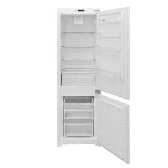   EVIDO IGLOO 332W beépíthető hűtő és fagyasztó, 54x177 cm, 2 ajtós, 242 l, E energiaosztály, fordítható ajtó, fehér