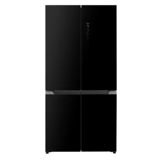 EVIDO SPACE FIT 505B szabadonálló 4 ajtós hűtő és fagyasztó, 91x190 cm, 505 l, D energiaosztály, fekete üveg - WaterMarkt.hu
