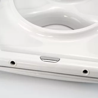 Rion Soft Close 2 az 1-ben WC ülőke szűkítővel műanyag fehér - WaterMarkt.hu