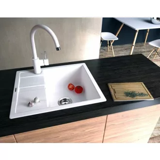 SCHOCK RONDA CRISTALITE D-100 egymedencés csepptálcás prémium mosogató - TÖBB SZÍNBEN - Croma - WaterMarkt.hu