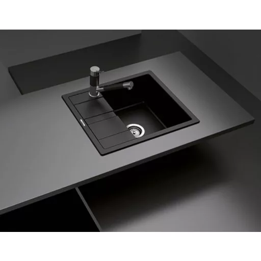 SCHOCK RONDA CRISTALITE D-100 egymedencés csepptálcás prémium mosogató - TÖBB SZÍNBEN - Croma - WaterMarkt.hu
