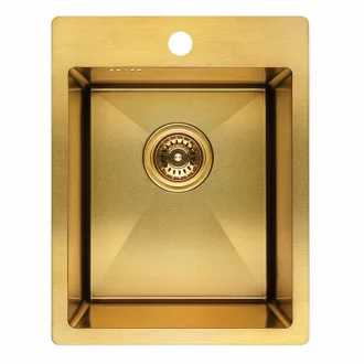 Laveo MARMARA MINI inox arany színű mosogató - WaterMarkt.hu