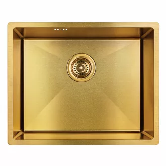 Laveo MARMARA inox arany színű mosogató - WaterMarkt.hu