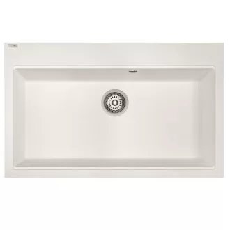 LAVEO TAU 8 nagymedencés mosogató, fehér - WaterMarkt.hu