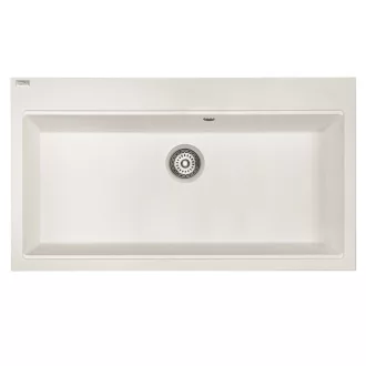 LAVEO TAU 9 nagymedencés mosogató, fehér - WaterMarkt.hu