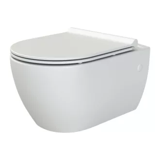 CeraStyle CITY SLIM WC ülőke - MATT FEHÉR - duroplast - lecsapódásgátlós - könnyen levehető - WaterMarkt.hu