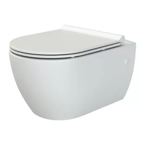 CeraStyle CITY SLIM WC ülőke - MATT FEHÉR - duroplast - lecsapódásgátlós - könnyen levehető - WaterMarkt.hu