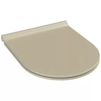 CeraStyle CITY SLIM WC ülőke - MATT BÉZS - duroplast - lecsapódásgátlós - könnyen levehető - WaterMarkt.hu
