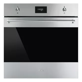 SMEG HŐLÉGKEVERÉSES SÜTŐ, Classica design, 60 cm, CS LCD, inox - WaterMarkt.hu