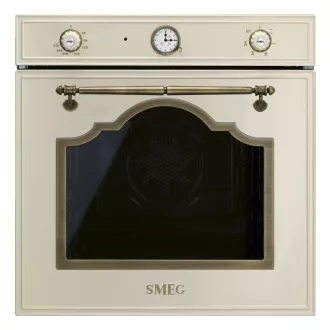 SMEG HŐLÉGKEVERÉSES SÜTŐ, Cortina design, 60 cm, analóg, bézs - WaterMarkt.hu