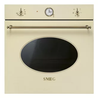 SMEG HŐLÉGKEVERÉSES SÜTŐ, Colonial design, 60 cm, analóg, bézs - WaterMarkt.hu