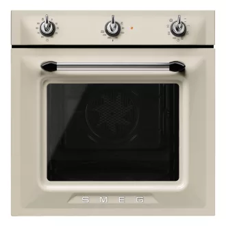 SMEG LÉGKEVERÉSES SÜTŐ, Victoria design, 60 cm, analóg, bézs - WaterMarkt.hu