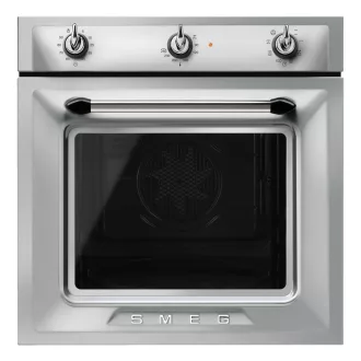   SMEG LÉGKEVERÉSES SÜTŐ, Victoria design, 60 cm, analóg, inox
