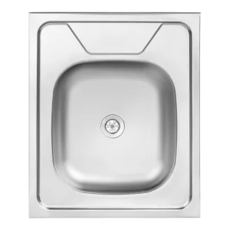 LAVEO LON 50 egymedencés teletetős inox mosogató szifonnal - WaterMarkt.hu