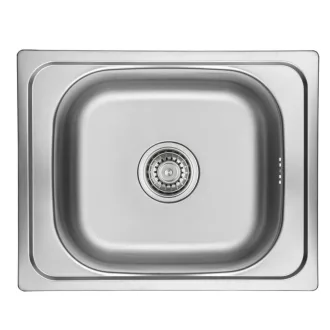 LAVEO ORION 1M egymedencés mosogató, inox - WaterMarkt.hu