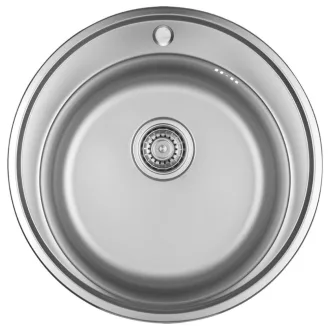 LAVEO ORION egykör inox mosogató szifonnal - WaterMarkt.hu