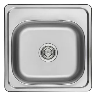 LAVEO STANDARD egymedencés inox mosogató szifonnal - WaterMarkt.hu