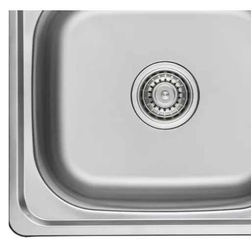LAVEO STANDARD egymedencés inox mosogató szifonnal - WaterMarkt.hu