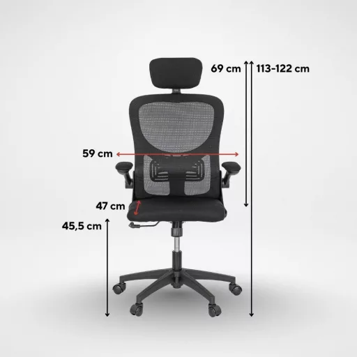 Flexo ergonomikus irodai forgószék deréktámasszal - WaterMarkt.hu