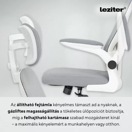 Flexo ergonomikus irodai forgószék deréktámasszal - WaterMarkt.hu