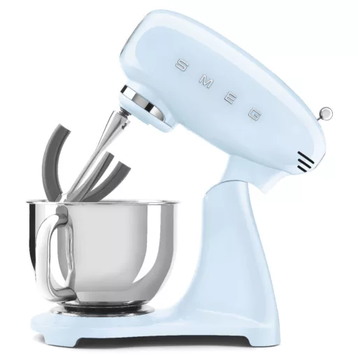 SMEG KONYHAI ROBOTGÉP, retro, világoskék test és talp - WaterMarkt.hu