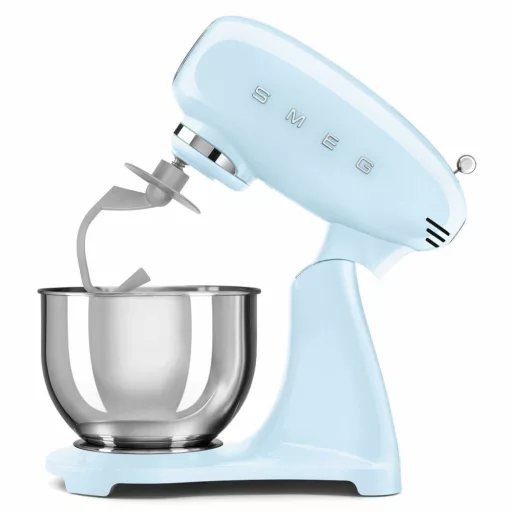 SMEG KONYHAI ROBOTGÉP, retro, világoskék test és talp - WaterMarkt.hu