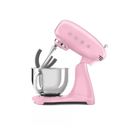 SMEG KONYHAI ROBOTGÉP, retro, rózsaszín test és talp - WaterMarkt.hu