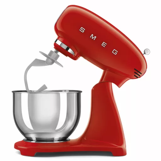 SMEG KONYHAI ROBOTGÉP, retro, piros test és talp - WaterMarkt.hu