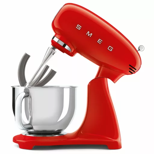 SMEG KONYHAI ROBOTGÉP, retro, piros test és talp - WaterMarkt.hu