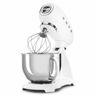 SMEG KONYHAI ROBOTGÉP, retro, fehér test és talp - WaterMarkt.hu