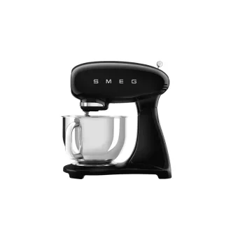 SMEG KONYHAI ROBOTGÉP, retro, fekete test és talp - WaterMarkt.hu