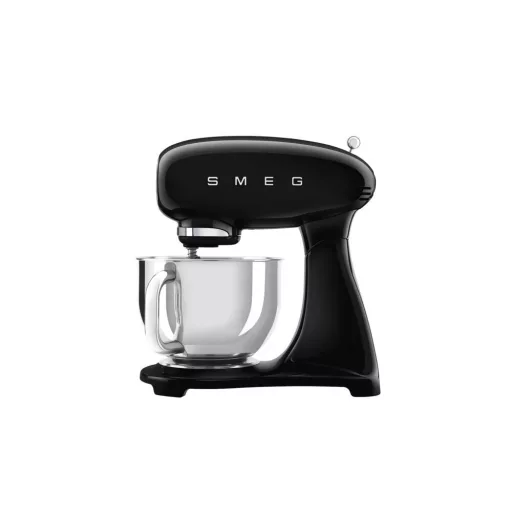 SMEG KONYHAI ROBOTGÉP, retro, fekete test és talp - WaterMarkt.hu