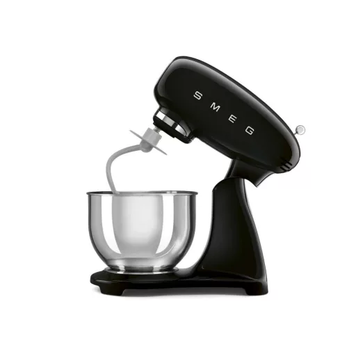 SMEG KONYHAI ROBOTGÉP, retro, fekete test és talp - WaterMarkt.hu