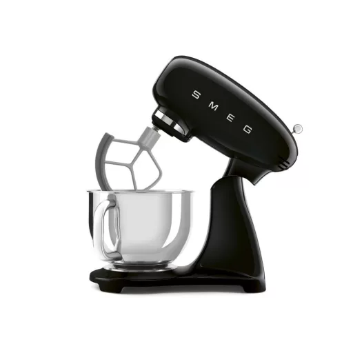 SMEG KONYHAI ROBOTGÉP, retro, fekete test és talp - WaterMarkt.hu