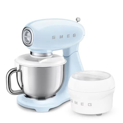 SMEG KONYHAI ROBOTGÉP, retro, világoskék test és talp - WaterMarkt.hu