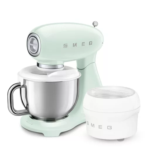 SMEG KONYHAI ROBOTGÉP, retro, világoszöld test és talp - WaterMarkt.hu