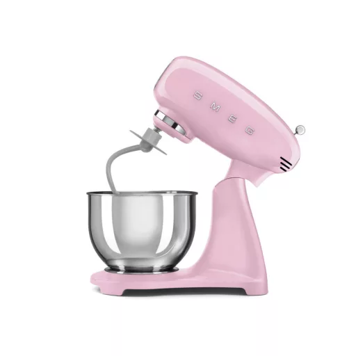 SMEG KONYHAI ROBOTGÉP, retro, rózsaszín test és talp - WaterMarkt.hu