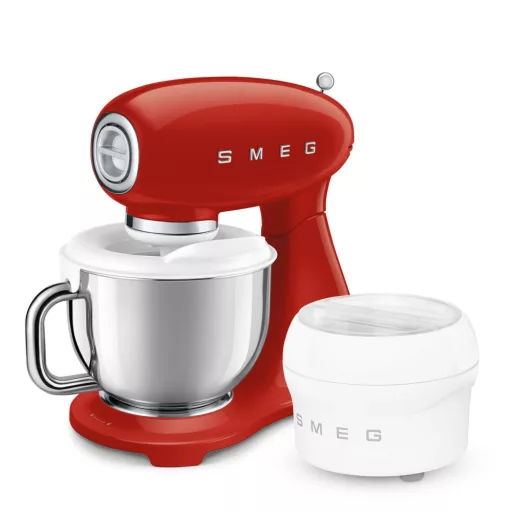 SMEG KONYHAI ROBOTGÉP, retro, piros test és talp - WaterMarkt.hu